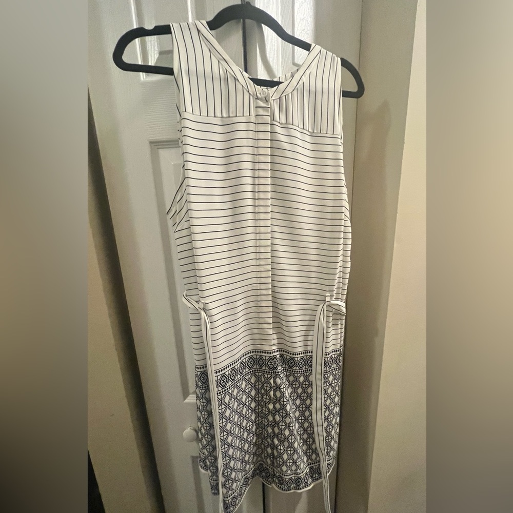 Target A New Day knee length belted sleeveless dress